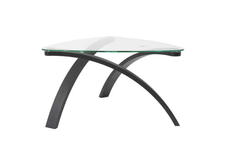 Стол журнальный Гурон 3 чёрный матовый-1