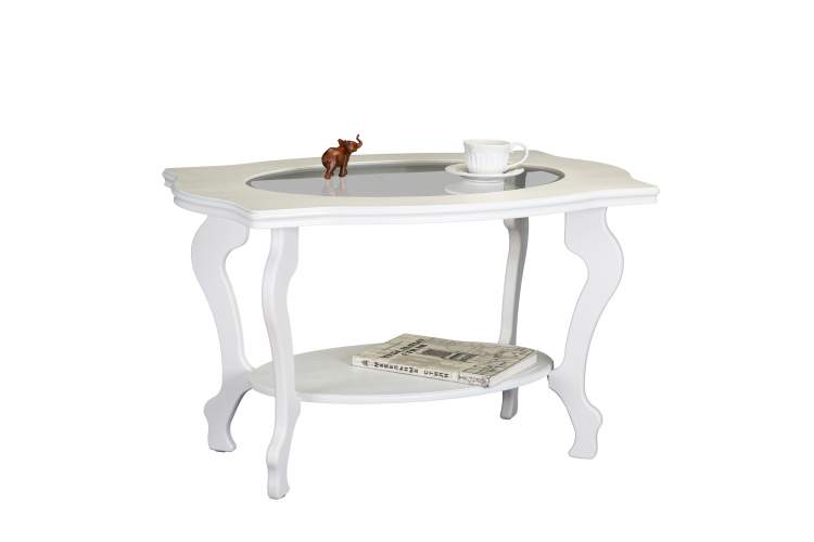 Стол журнальный Берже 1С белый ясень-9