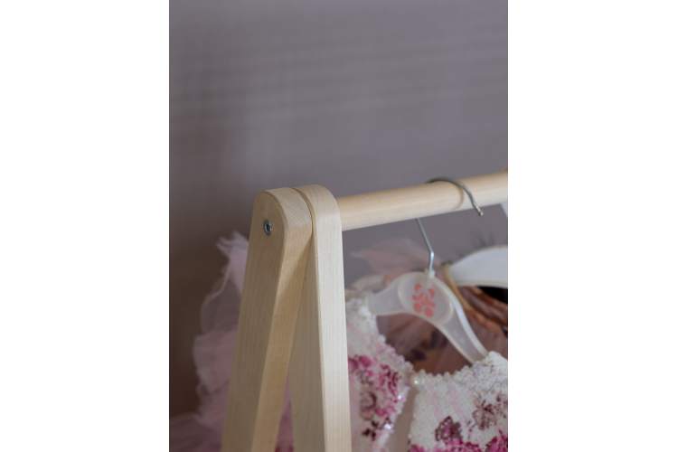 Стойка для одежды низкая без покрытия-7