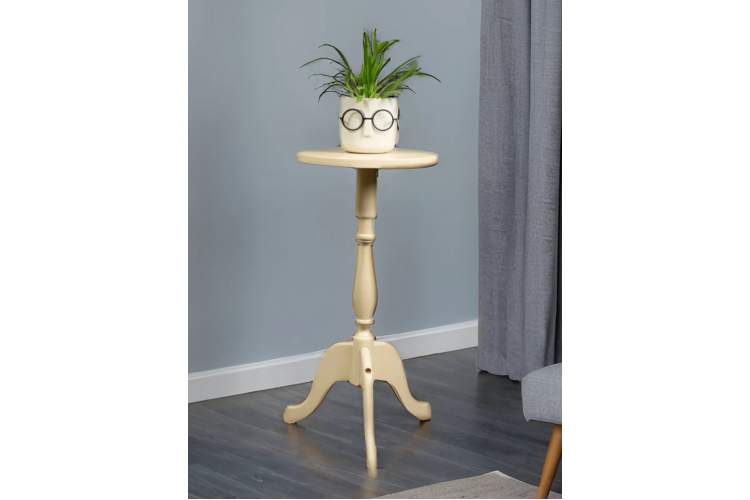 Подставка под цветы напольная П2 слоновая кость-7