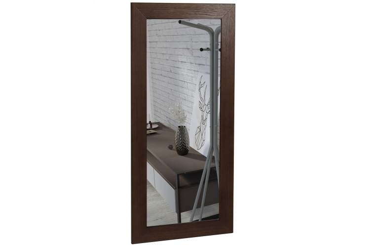Зеркало навесное Берже 24-90 темно-коричневый 90 см х 55 см-1