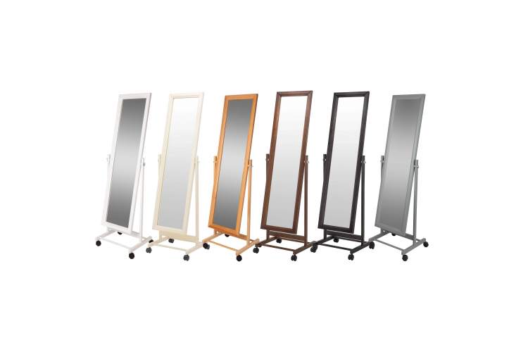 Зеркало напольное BeautyStyle 27 белый 135 см х 42,5 см-10