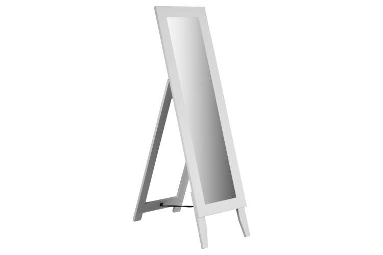 Зеркало напольное BeautyStyle 1 белый 138 см х 35 см