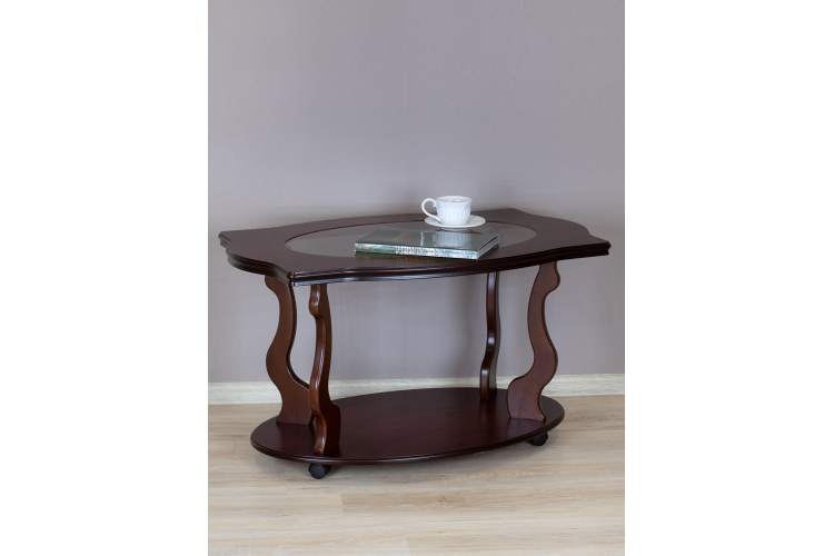 Стол журнальный Берже 3С темно-коричневый-13
