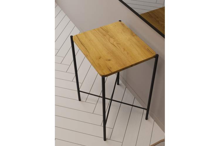 Стол журнальный Лори секвойя крем/черный-8