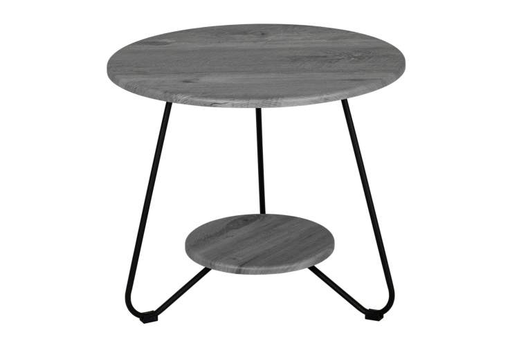 Стол журнальный BeautyStyle 38 орех гикори grey/черный