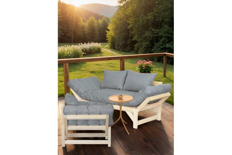 Диван Бинго ткань браво grey, каркас лак-13