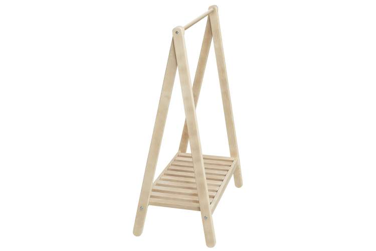 Стойка для одежды низкая без покрытия-1