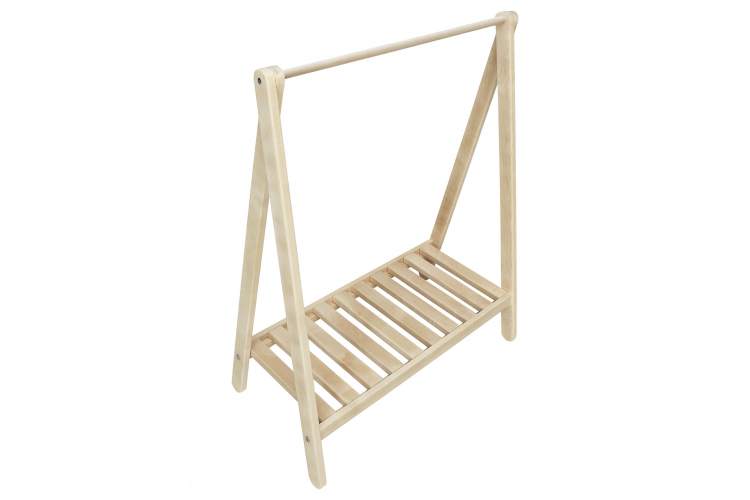 Стойка для одежды низкая без покрытия-2