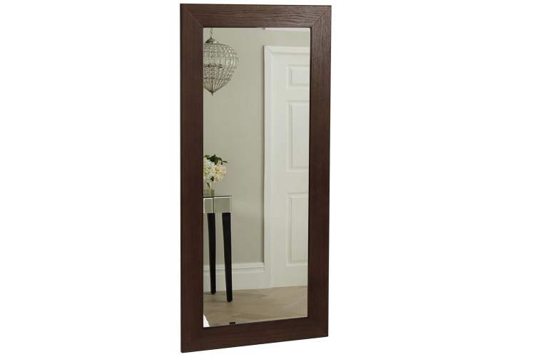 Зеркало навесное Берже 24-90 темно-коричневый 90 см х 55 см-2