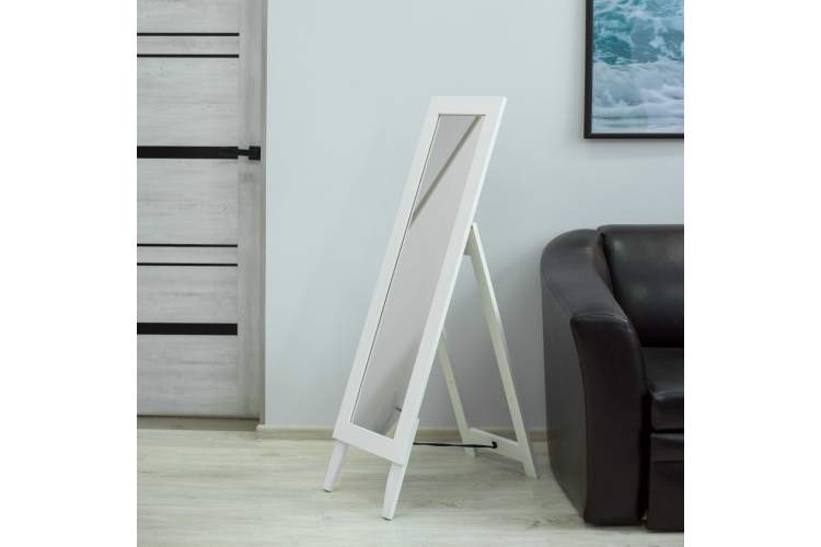 Зеркало напольное BeautyStyle 1 белый 138 см х 35 см-10