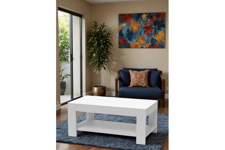 Стол журнальный BeautyStyle 26 графит светлый U708/стекло белое-5