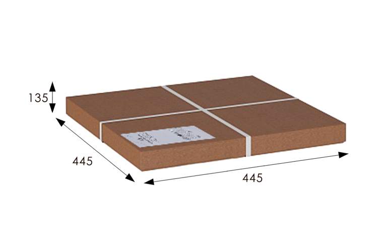 Банкетка Берже 26 темно-коричневый-10