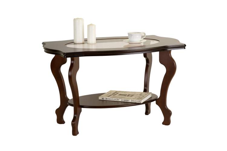 Стол журнальный Берже 1С тёмно-коричневый-7