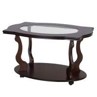 Стол журнальный Берже 3С темно-коричневый