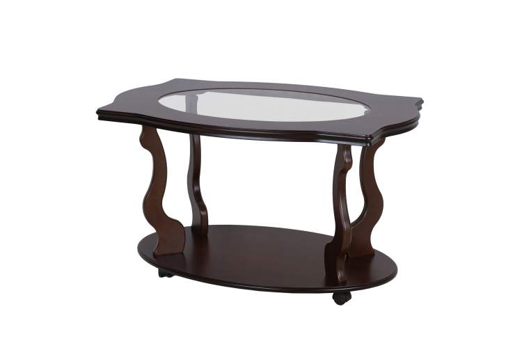 Стол журнальный Берже 3С темно-коричневый
