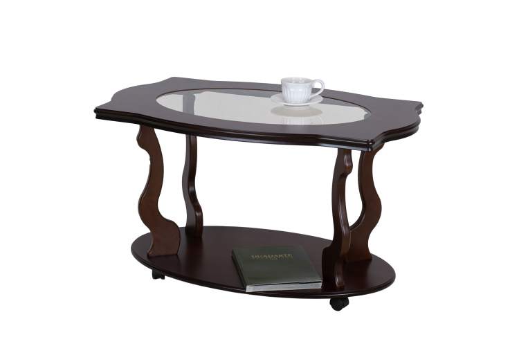 Стол журнальный Берже 3С темно-коричневый-6