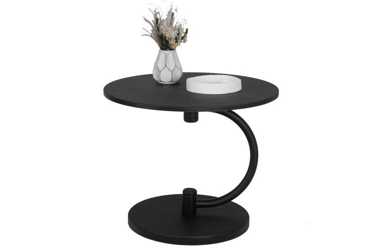 Стол журнальный Дуэт 13 черный/черный элит-3