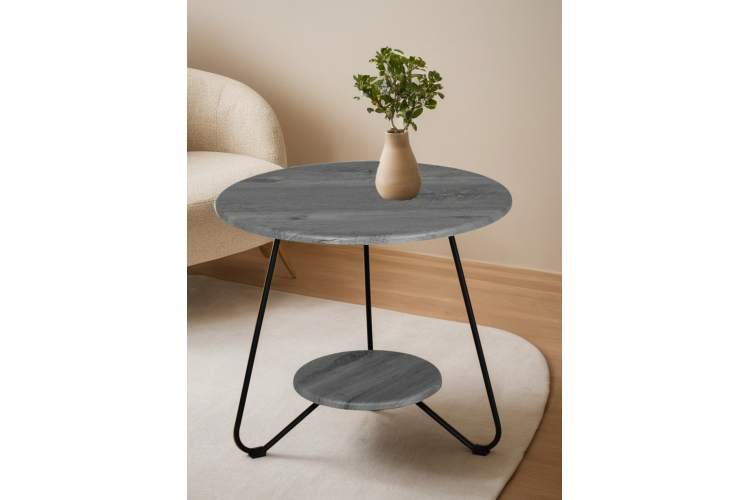 Стол журнальный BeautyStyle 38 орех гикори grey/черный-13