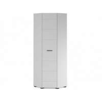 Шкаф «Йорк» 62, Белый/белый глянец