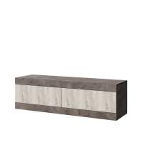 Тумба «Лондон 1600» КМК 0467.2, Оникс/битон пайн светлый в гостиную