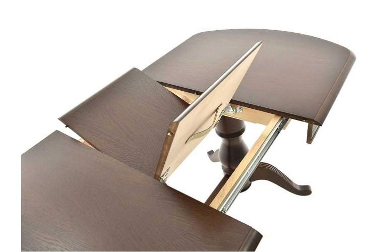 Стол «Фабрицио-2м» (мыло) 120x80, орех темный-5