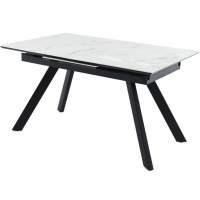Стол «Como» Calacata vaglioro, каркас черный