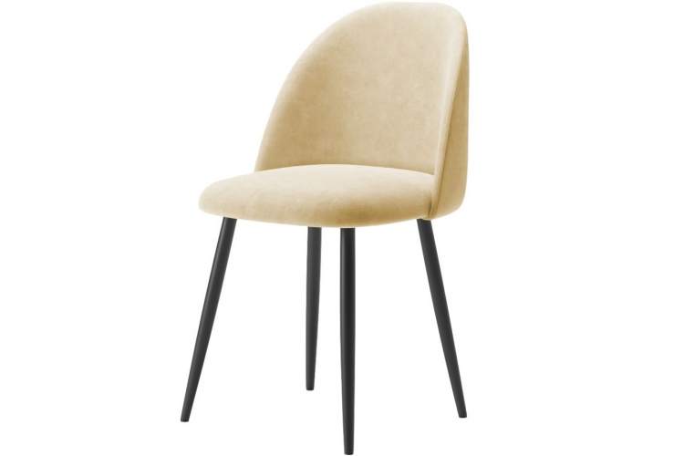 Комплект стульев «Лео» 2шт, Бренди 37, каркас черный-2