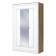 Шкаф Вега Сапфир 3дв, белый глянец