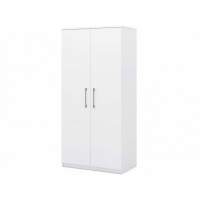 Шкаф «Аврора» 2дв, Белый/Ателье светлый