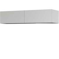 Шкаф навесной «Альда 2Д 1» КМК 0782.3, белый/белый глянец