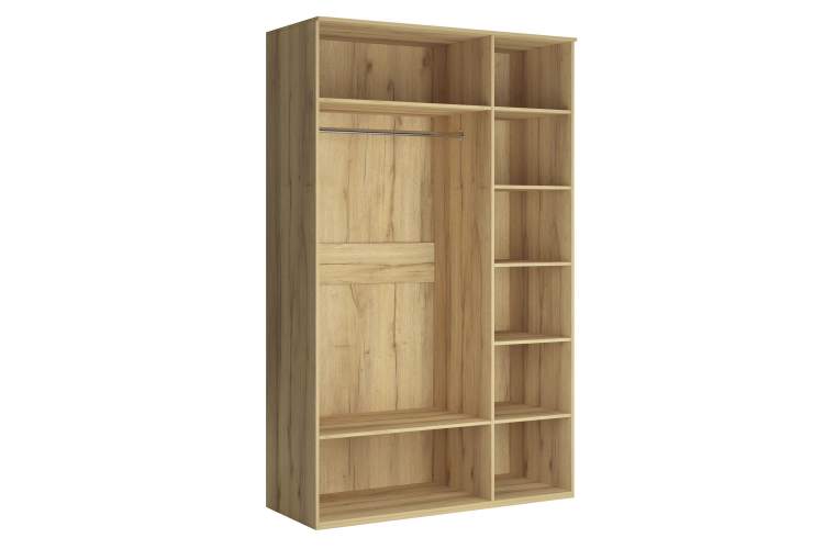 Шкаф Вега Сапфир 3дв, белый глянец-3