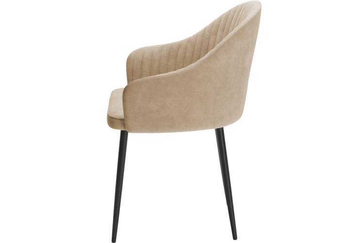 Комплект стульев «Шелл» 2шт, бренди 04, каркас черный-4