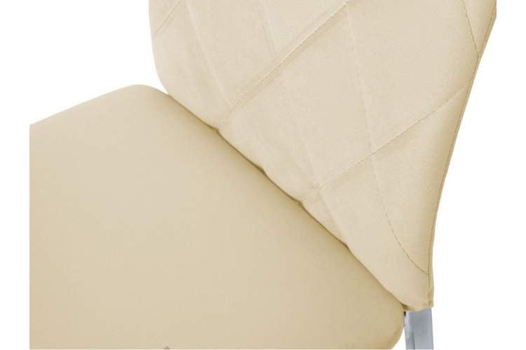 Комплект стульев «Малибу» 2шт, каркас хром, бренди 03, ромб-4