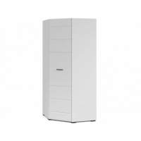 Шкаф «Йорк» 89, Белый/белый глянец