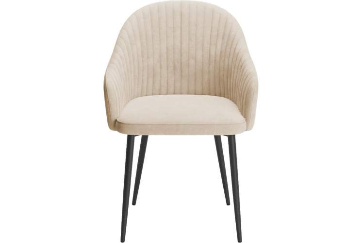 Комплект стульев «Шелл» 2шт, бренди 04, каркас черный-3