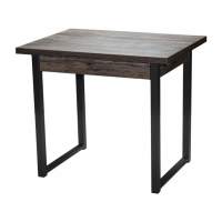 Стол М102 «Алан» ДП1-01-11 900(1200)(1500)*670, ЛДСП:Сосна Пасадена, Н/стола (Графит)