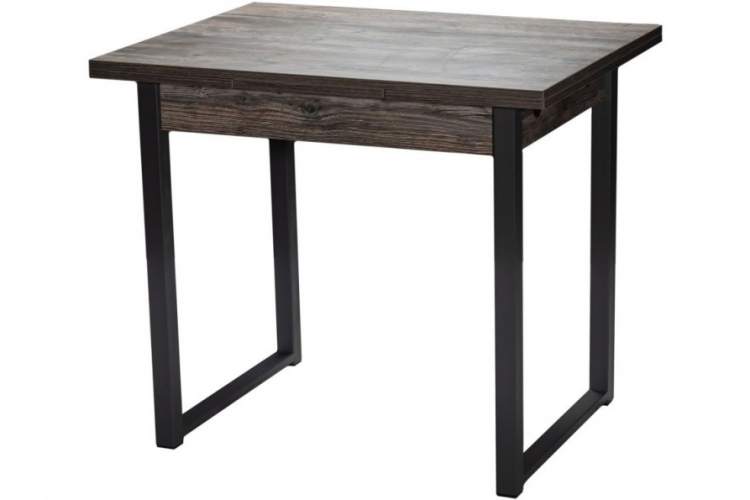 Стол М102 «Алан» ДП1-01-11 900(1200)(1500)*670, ЛДСП:Сосна Пасадена, Н/стола (Графит)