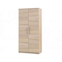 Шкаф «Аврора» 2дв, Дуб сонома/Белый