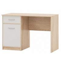Стол «Стелс» 110 1д1ящ, Дуб сонома/белый Стол «Стелс» 110 1д1ящ, Дуб сонома/белый