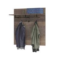 Вешалка «Стокгольм», Дуб гранж песочный/Железный камень