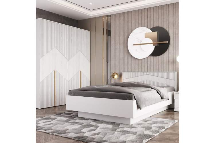 Комод «Оливия» 2Д3Я КМК 0971.2, белый/ясень белый текстурный-4