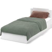 Кровать «Чикаго» 90 с ламелями, белый Кровать «Чикаго» 90 с ламелями, белый