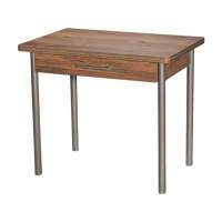 Стол М20 ДП1-02-05 900(1200)*600, ЛДСП:Дуб Сомеро, Н/стола (Металлик)