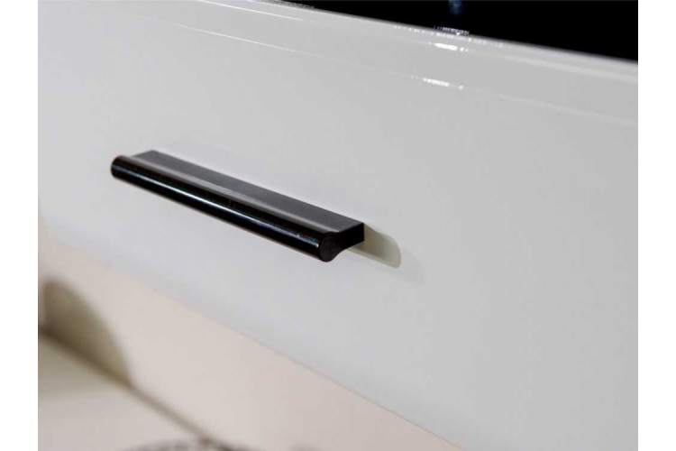 Пенал-витрина «Йорк» навесная (01), ЛВ Белый/белый глянец-6