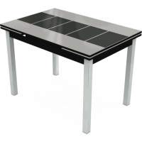 Стол «Шанхай» Каре 110x74см, бело-черный