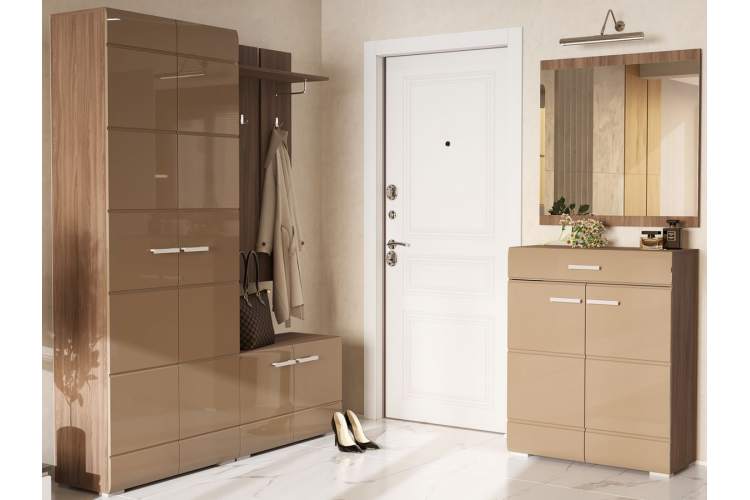 Комод Вегас 2д1ящ, кофе с молоком/шимо темный-6