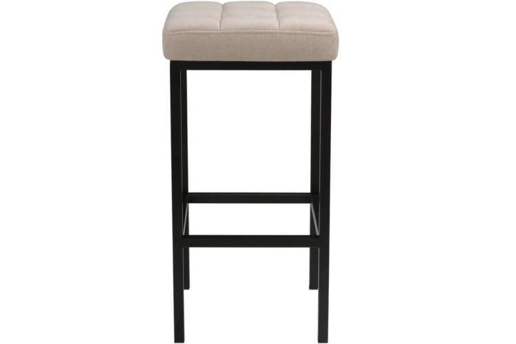 Стул «Камелот» ДП 2-07, велюр «Канди крем», каркас черный матовый-3