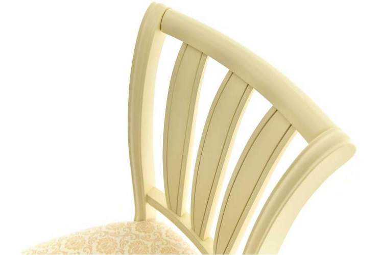 Стул «Кабриоль» с жесткой спинкой, Фермо 160-1, слоновая кость-4