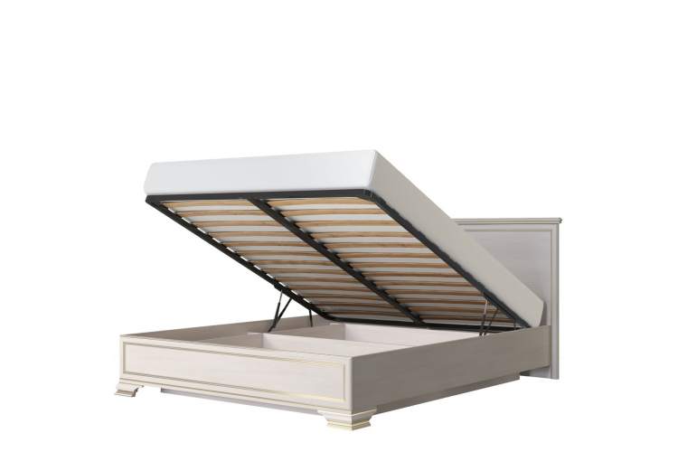 Кровать с подъемным механизмом Сиена 160x200, бежевая-2